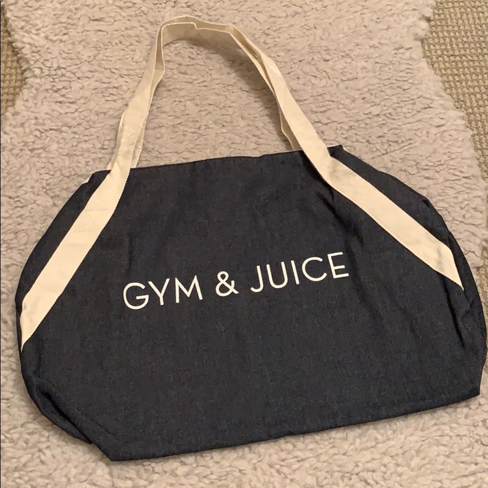 Private Party - Denim Gym & Juice Bag 🏋🏻‍♀️